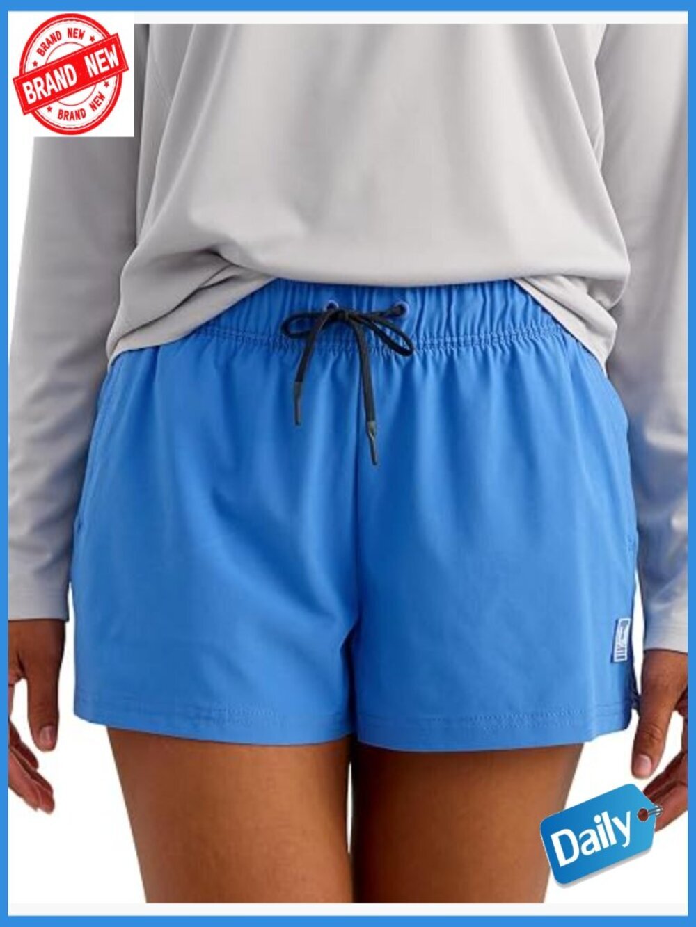 Women's 2.5" Inseam Fishing Shorts Built-in Brief UPF 30+